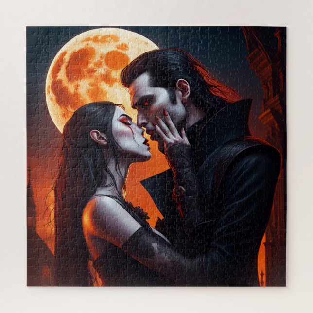 Vampire Paar Puzzle (Vertikal)