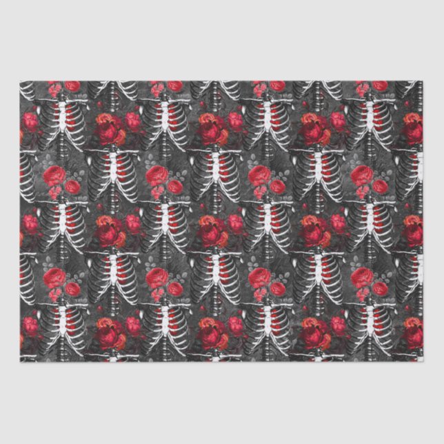 Vampire Pattern Seidenpapier (Vorderseite)