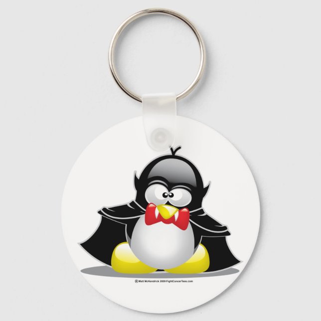 Vampire Penguin Schlüsselanhänger (Vorderseite)