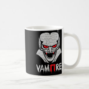 Vampire Pi Halloween Kostüm Funny Mathe Science Th Kaffeetasse