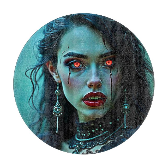 Vampire Queen: Dark Allure Art Schneidebrett (Vorderseite)