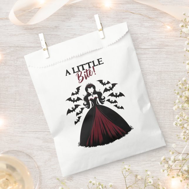 Vampire Queen Halloween Geschenktütchen (Ausgeschnitten)