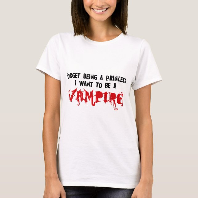 Vampire Romance Addict T-Shirt (Vorderseite)