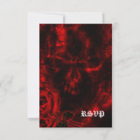 Vampire Rose Goth Wedding