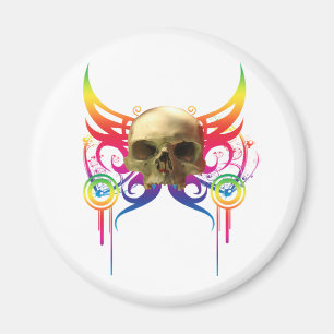 Vampire Skull Magnet