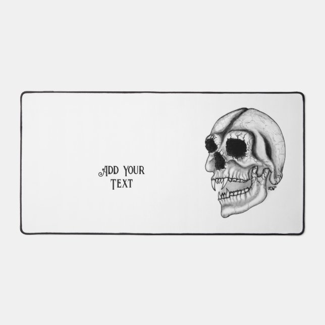 Vampire Skull Schreibtischunterlage (Vorderseite)