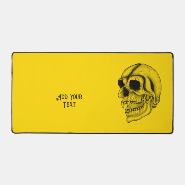 Vampire Skull Schreibtischunterlage (Vorderseite)