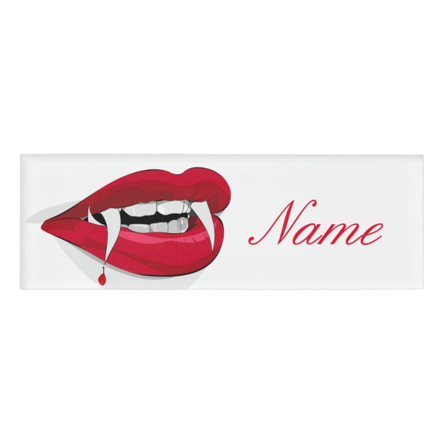 Vampire Smile Thunder_Cove Namenschild (Vorderseite)