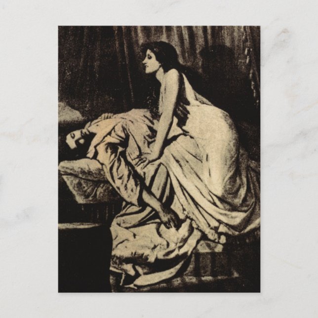 Vampire Stalker Postkarte (Vorderseite)