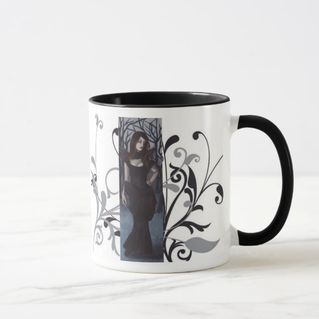 Vampire-Tassen-gotische Tassen-dunkle Tasse (Rechts)