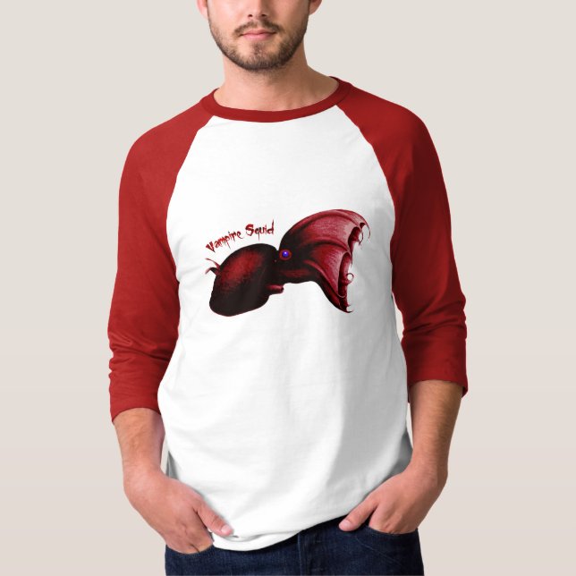 Vampire-Tintenfisch-Shirt T-Shirt (Vorderseite)