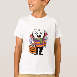 Vampire Tooth Trick-or-Leckerei T-Shirt