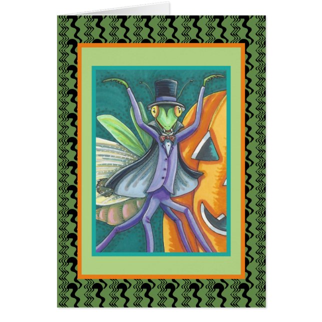 VAMPIRE TRANSYLVANIA MANTIS HALLOWEEN KARTENVERSE (Vorne)