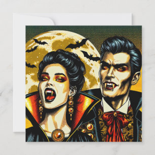 Vampire und Fledermäuse Halloween-Party 