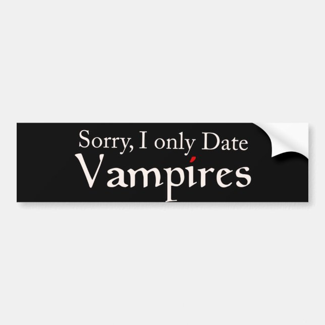 Vampire Vampires Fan Halloween Autoaufkleber (Vorne)