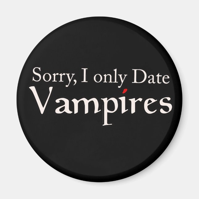 Vampire Vampires Fan Halloween Magnet (Vorne)