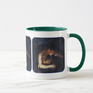 Vampire von Edvard Munch Tasse
