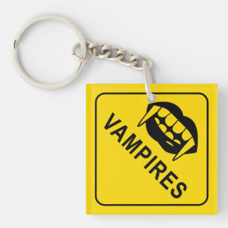 Vampire Warnzeichen Schlüsselring