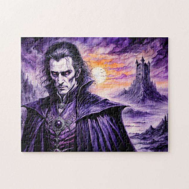 Vampire Warrior in Ruine City Puzzle (Horizontal)