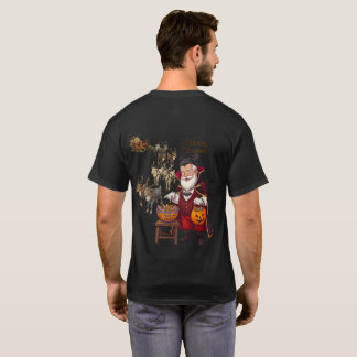 Vampire-Weihnachtsmann Süßes oder Saures | Hallowe T-Shirt