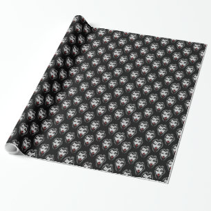 Vampire Wrapping Paper Niedlich Vampire Gift Paper Geschenkpapier