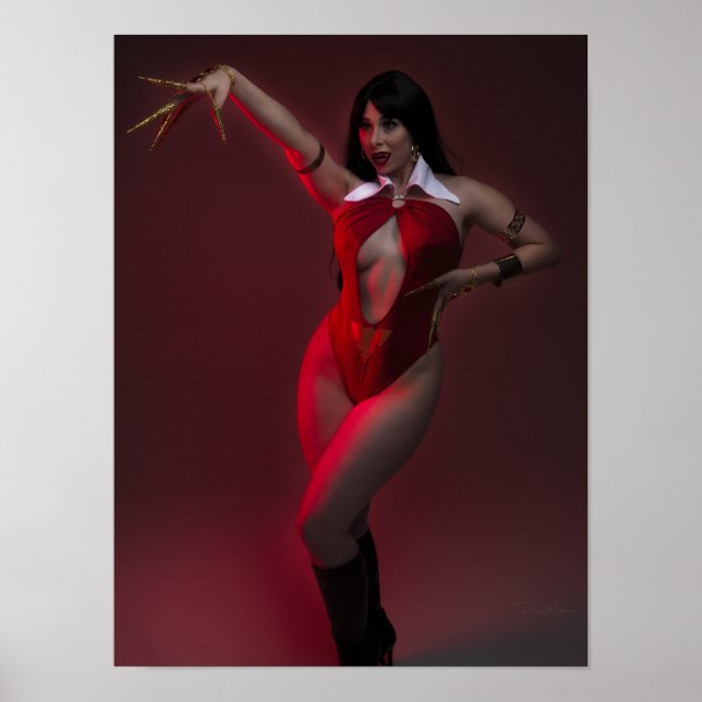 Vampirella Cosplay Poster (Vorne)