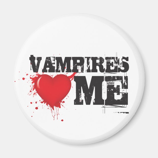 Vampires Heart Magnet (Vorne)