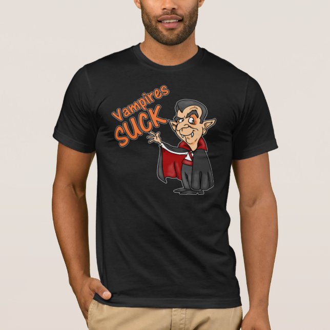 Vampires sind zum Kotzen T - Shirts (Vorderseite)