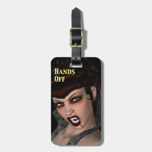 Vampiress sagt Hände weg von einfacher Gepäckanhänger