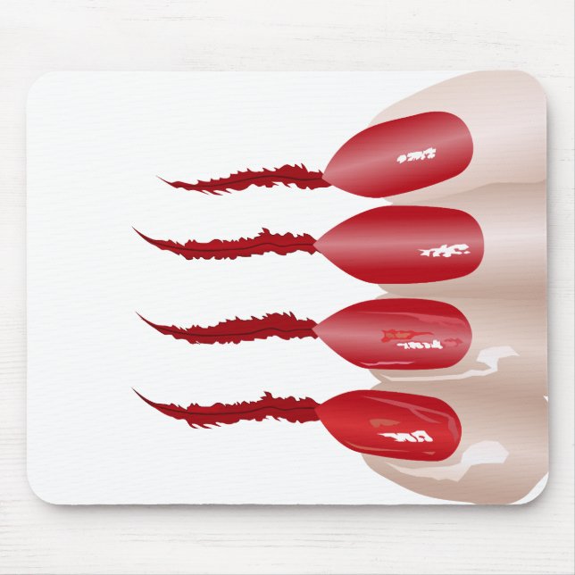 Vampirfinger Mousepad (Vorne)