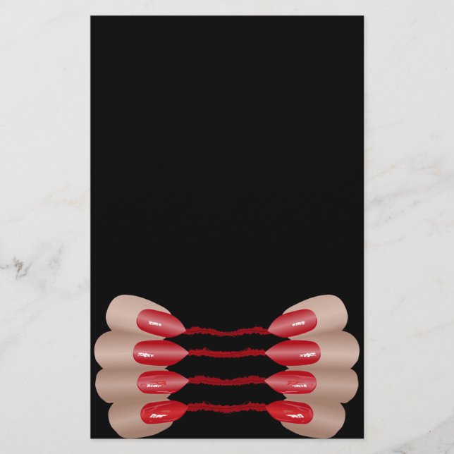 Vampirfinger V2 Briefpapier (Vorderseite)