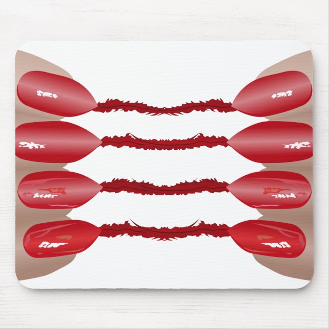 Vampirfinger V2 Mousepad (Vorne)