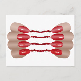 Vampirfinger V.2 Postkarte