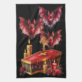 Vampirfledermäuse Geschirrtuch