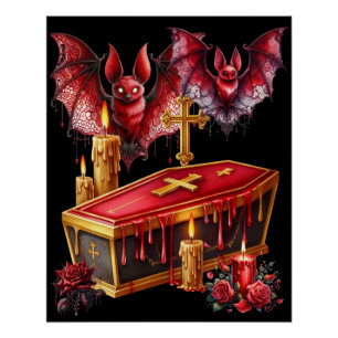 Vampirfledermäuse Poster