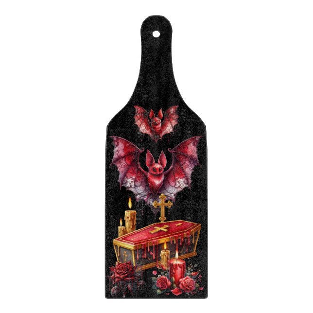 Vampirfledermäuse Schneidebrett (Vorderseite)