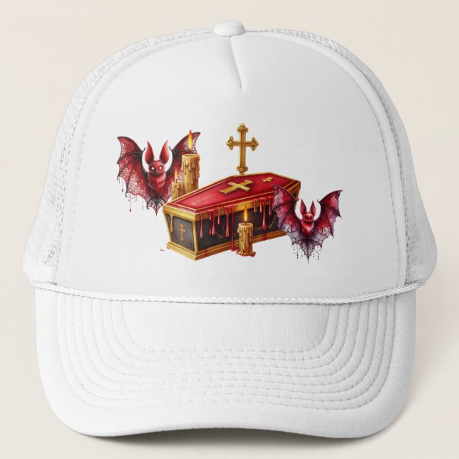 Vampirfledermäuse Truckerkappe (Vorderseite)