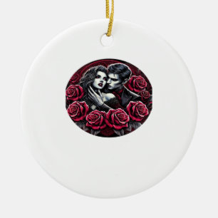 Vampirische Gothic-Romanze – Bis dass der Tod uns Keramik Ornament