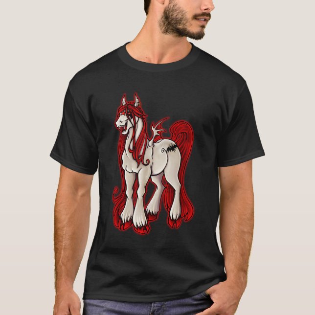 Vampirposeur-Pony T-Shirt (Vorderseite)