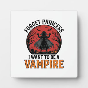 Vampirprinzessin-Shirt Gruselig Retro Halloween-De Fotoplatte