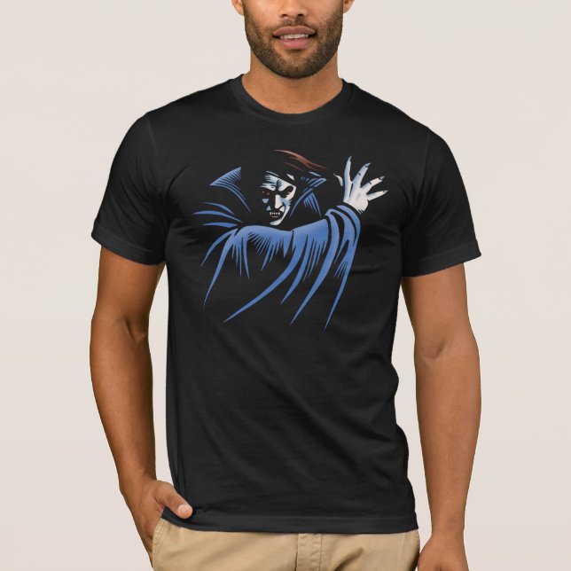 Vampirs-Angriff T-Shirt (Vorderseite)