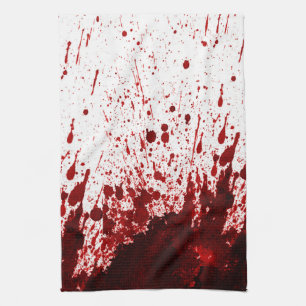 Vampirs-Blut-Bratenfett-Pool-Küchen-Geschirrtuch Küchentuch