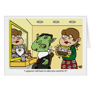 Vampirs-Haarschnitt-Karte