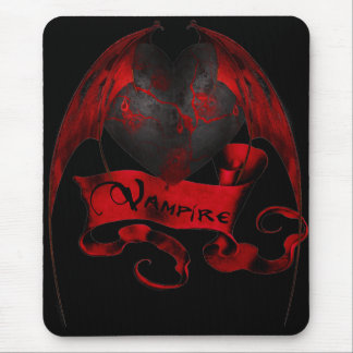 Vampirs-Herz Mousepad