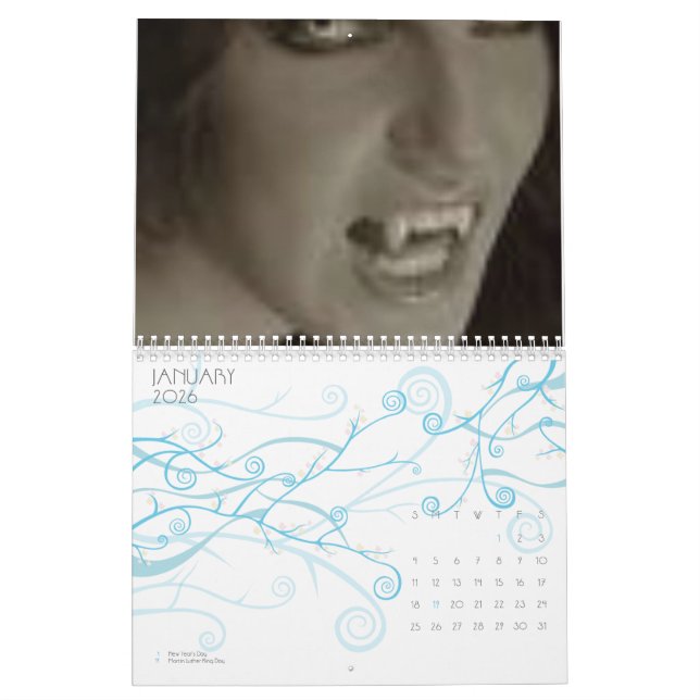 Vampirs-Kalender Kalender (Jan 2026)