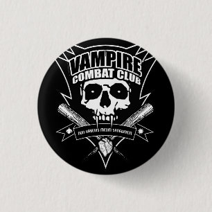 Vampirs-Kampf-Verein-Knopf Button