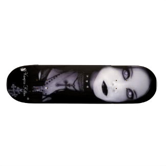 Vampirs-Kätzchen - Goth Mädchen Skateboard