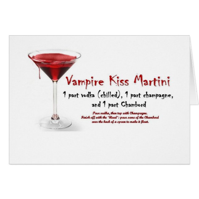 Vampirs-Kuss-Martini-Getränk-Rezept (Vorderseite (Horizontal))