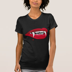 Vampirs-Lippen T-Shirt