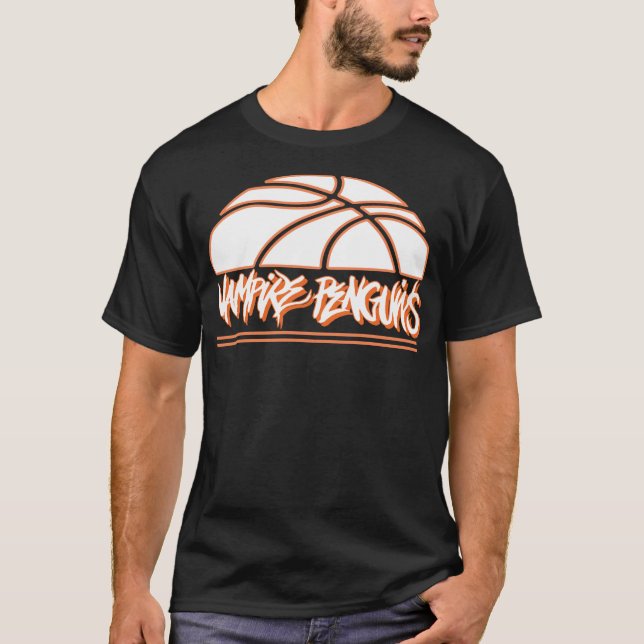 Vampirs-Pinguin T-Shirt (Vorderseite)